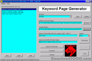 Keyword Page Generator screenshot